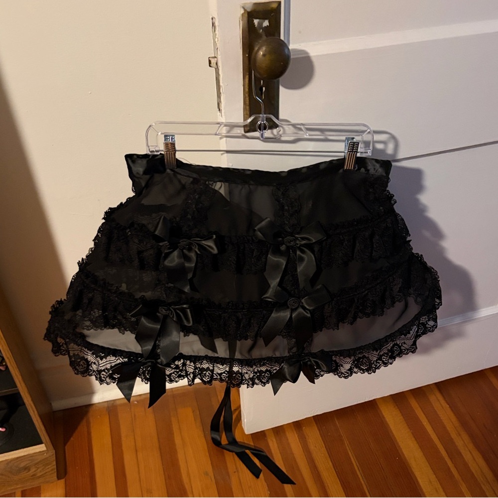 Widow DEATH TO SUNSHINE CAGE HOOP Skirt